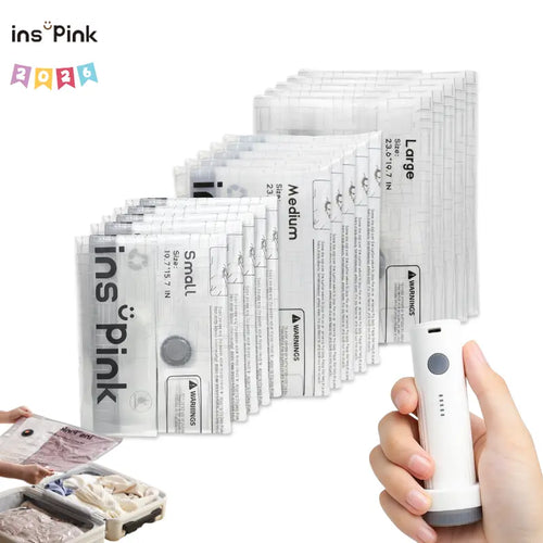 Travel Vacuum Compression Storage Bags