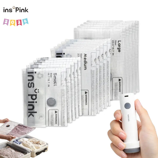 Travel Vacuum Compression Storage Bags