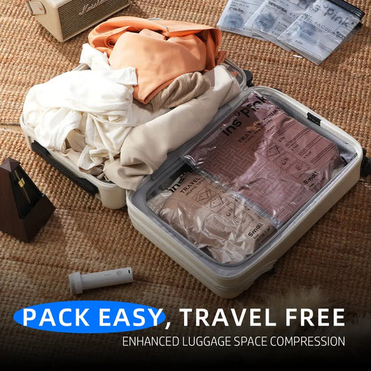 Travel Vacuum Compression Storage Bags