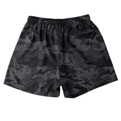 Black Camo Shorts