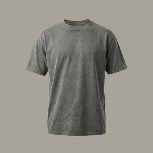 (New) Vintage Washed Oversized Tee - Grey