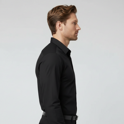Stretch Slim Fit Long Sleeve Button Down