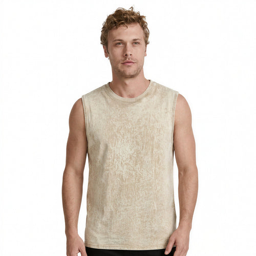 Vintage Washed Oversized Tank Top