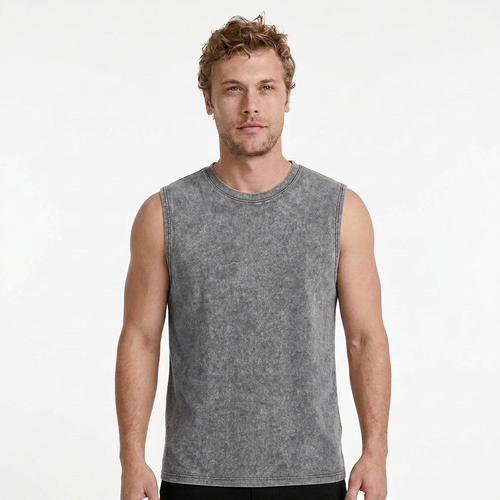 Vintage Washed Oversized Tank Top