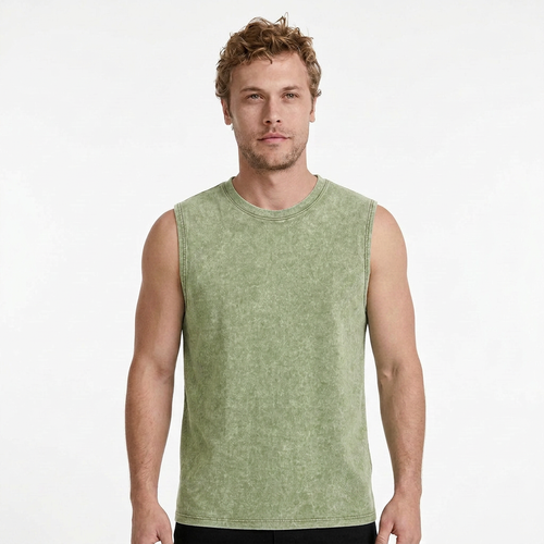 Vintage Washed Oversized Tank Top