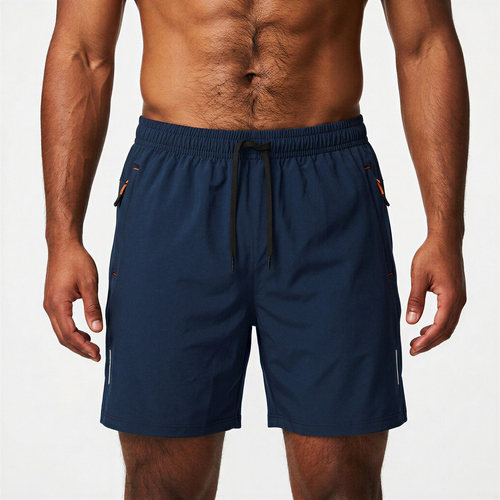 Men’s Performance Shorts with Zippered Pockets 7"