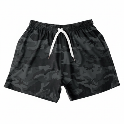 Black Camo Shorts