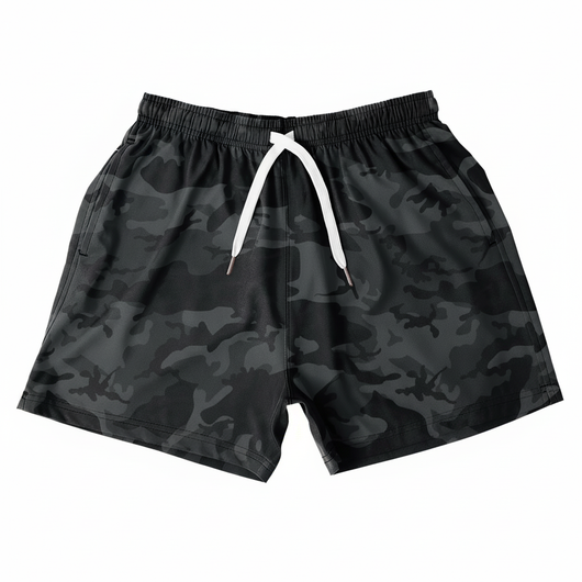 Black Camo Shorts