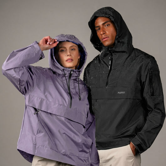 StormShield Oversized Half-Zip Jacket