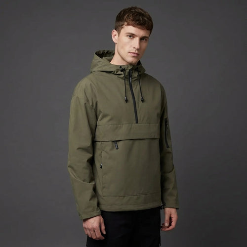 StormShield Oversized Half-Zip Jacket