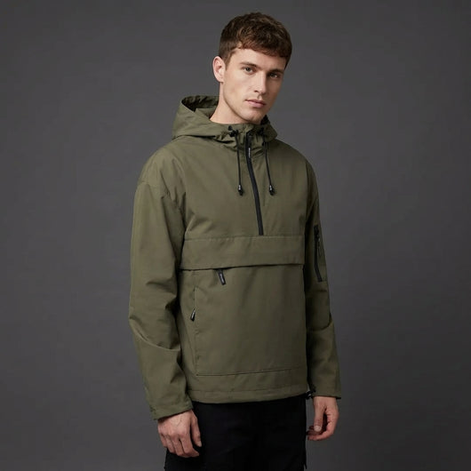 StormShield Oversized Half-Zip Jacket