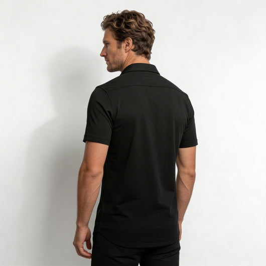 Slim Fit Stretch Short Sleeve Shirt
