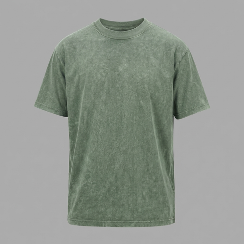 (New) Vintage Washed Oversized Tee - Green