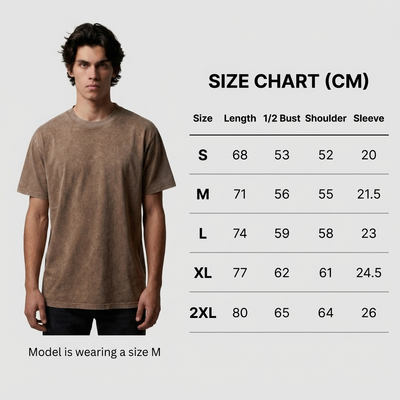 (New) Vintage Washed Oversized Tee - Green