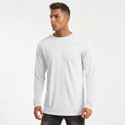 UPF 50+ Long Sleeve Athletic Shirts - 3-Pack VIP