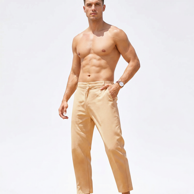 Cotton Linen Pants - Lightweight Casual Fit VIP