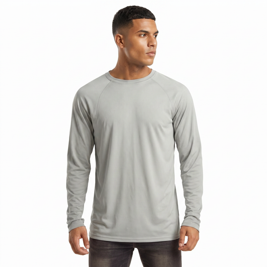 UPF 50+ Long Sleeve Athletic Shirts - 3-Pack VIP
