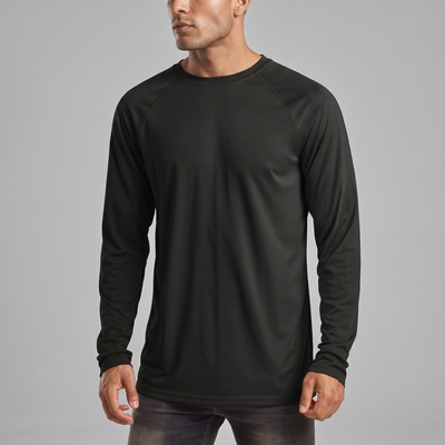 UPF 50+ Long Sleeve Athletic Shirts - 3-Pack VIP