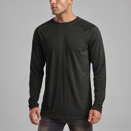 UPF 50+ Long Sleeve Athletic Shirts - 3-Pack