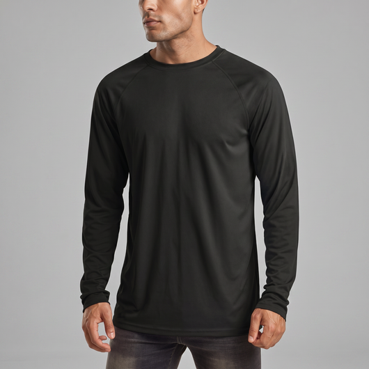 UPF 50+ Long Sleeve Athletic Shirts - 3-Pack VIP